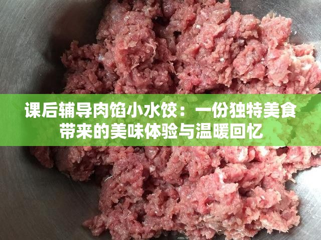 课后辅导肉馅小水饺：一份独特美食带来的美味体验与温暖回忆