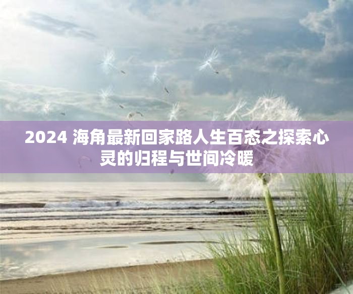 2024 海角最新回家路人生百态之探索心灵的归程与世间冷暖