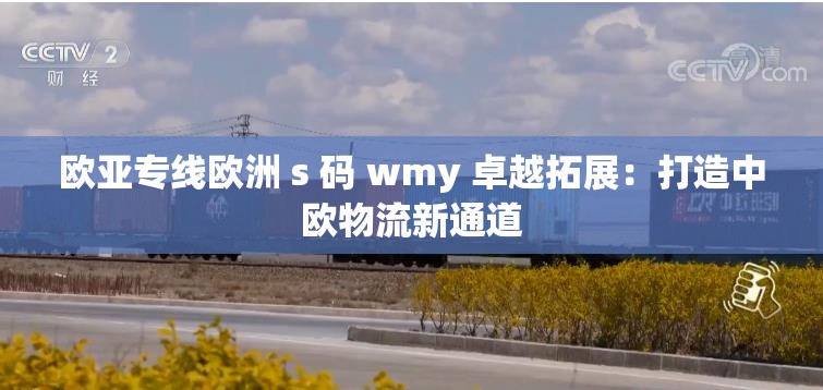 欧亚专线欧洲 s 码 wmy 卓越拓展：打造中欧物流新通道