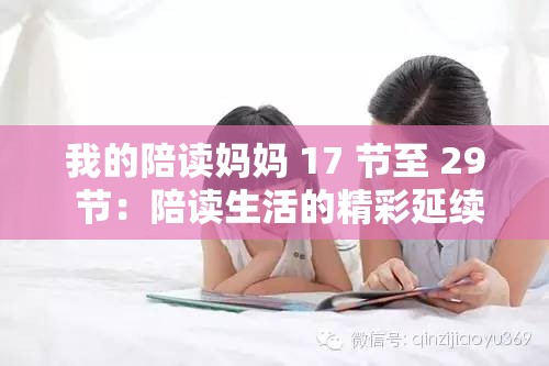 我的陪读妈妈 17 节至 29 节：陪读生活的精彩延续