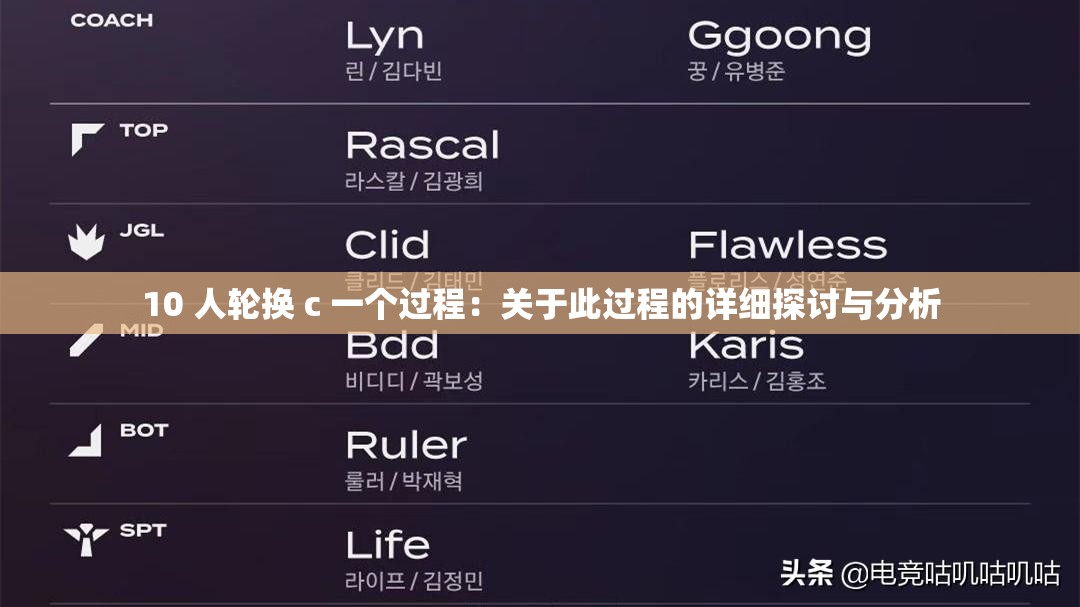 10 人轮换 c 一个过程：关于此过程的详细探讨与分析
