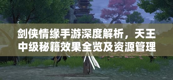 剑侠情缘手游深度解析，天王中级秘籍效果全览及资源管理策略艺术