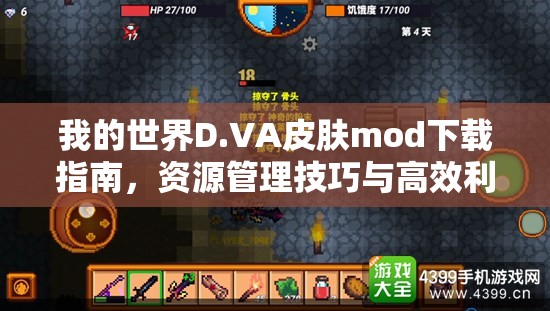 我的世界D.VA皮肤mod下载指南，资源管理技巧与高效利用策略以实现价值最大化