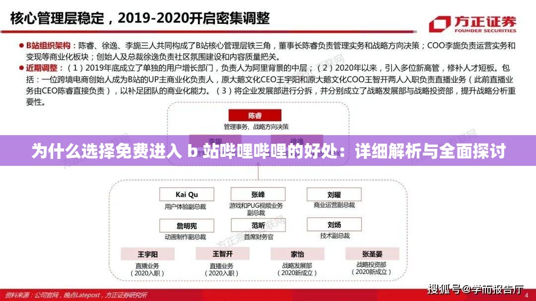 为什么选择免费进入 b 站哔哩哔哩的好处：详细解析与全面探讨