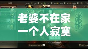 老婆不在家一个人寂寞CSGO- 沉浸游戏世界排解孤独时光