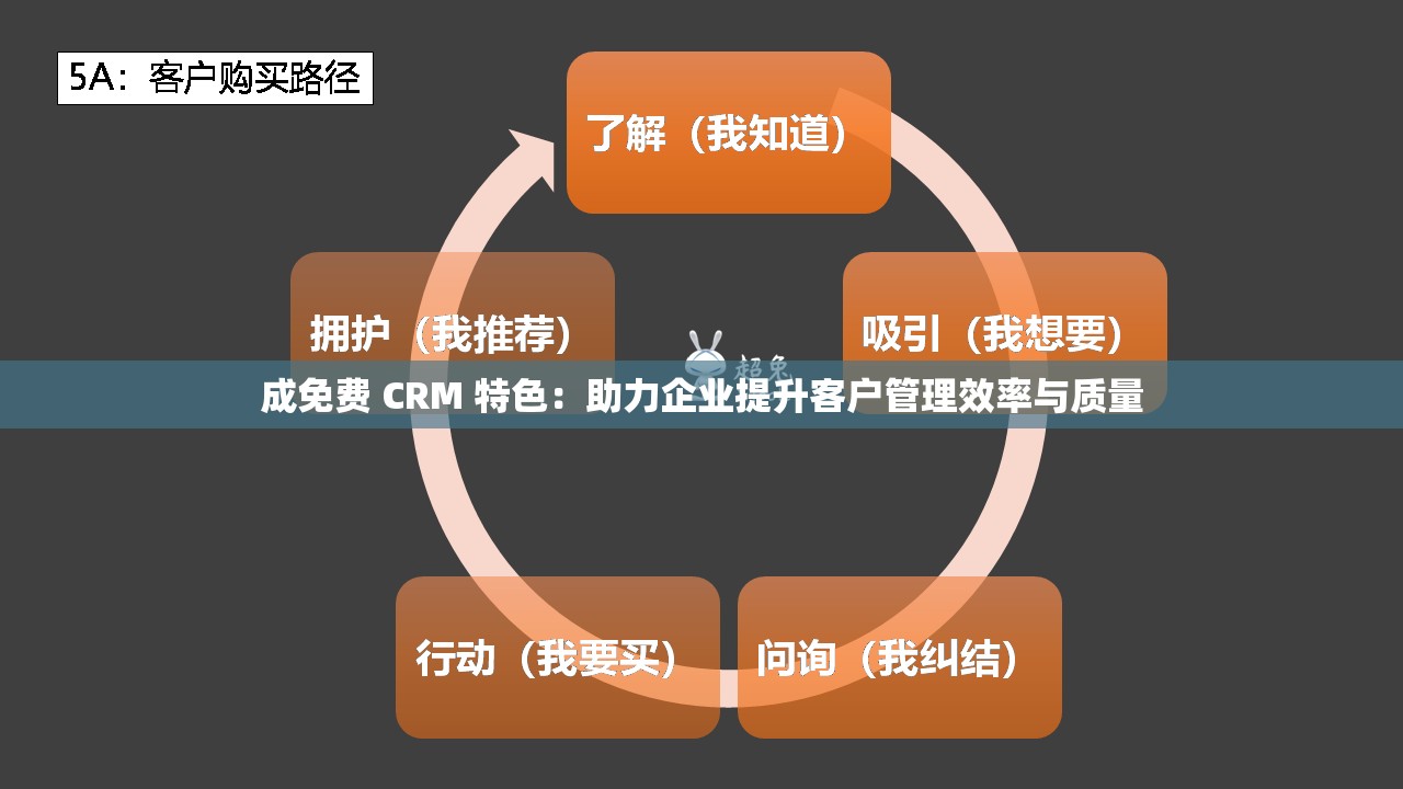 成免费 CRM 特色：助力企业提升客户管理效率与质量