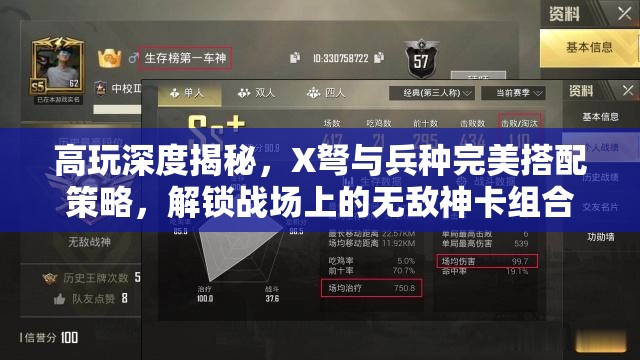 高玩深度揭秘，X弩与兵种完美搭配策略，解锁战场上的无敌神卡组合