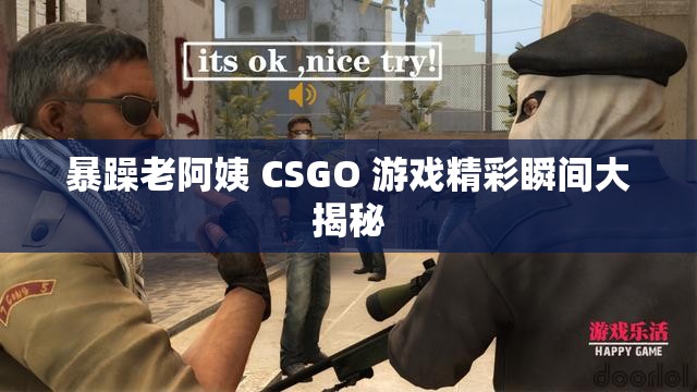 暴躁老阿姨 CSGO 游戏精彩瞬间大揭秘