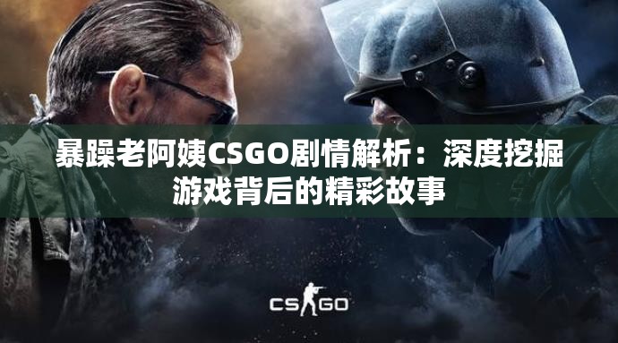 暴躁老阿姨CSGO剧情解析：深度挖掘游戏背后的精彩故事