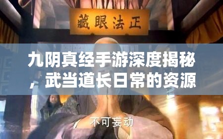 九阴真经手游深度揭秘，武当道长日常的资源管理与修炼艺术