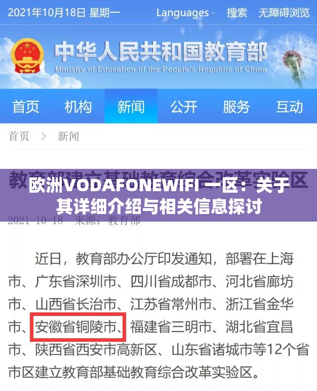 欧洲VODAFONEWIFI 一区：关于其详细介绍与相关信息探讨