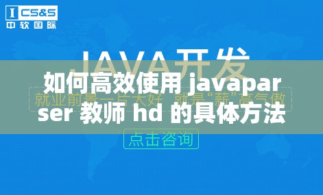 如何高效使用 javaparser 教师 hd 的具体方法