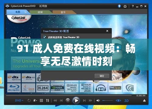 91 成人免费在线视频：畅享无尽激情时刻