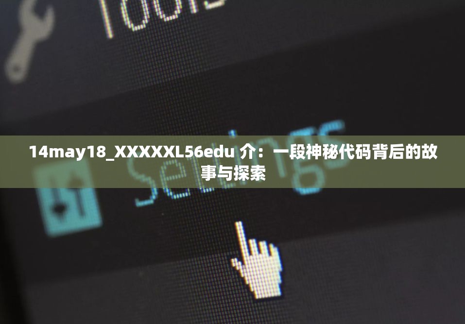 14may18_XXXXXL56edu 介：一段神秘代码背后的故事与探索