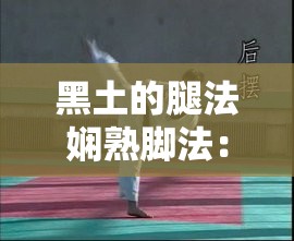 黑土的腿法娴熟脚法：展现民间武术独特魅力与风采