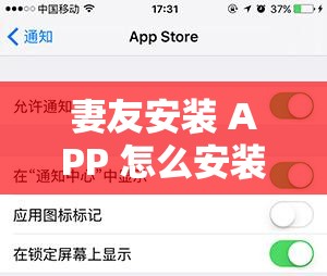 妻友安装 APP 怎么安装苹果手机：详细步骤与注意事项全解析