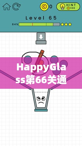 HappyGlass第66关通关秘籍，巧妙引流策略解锁快乐玻璃杯的智慧挑战