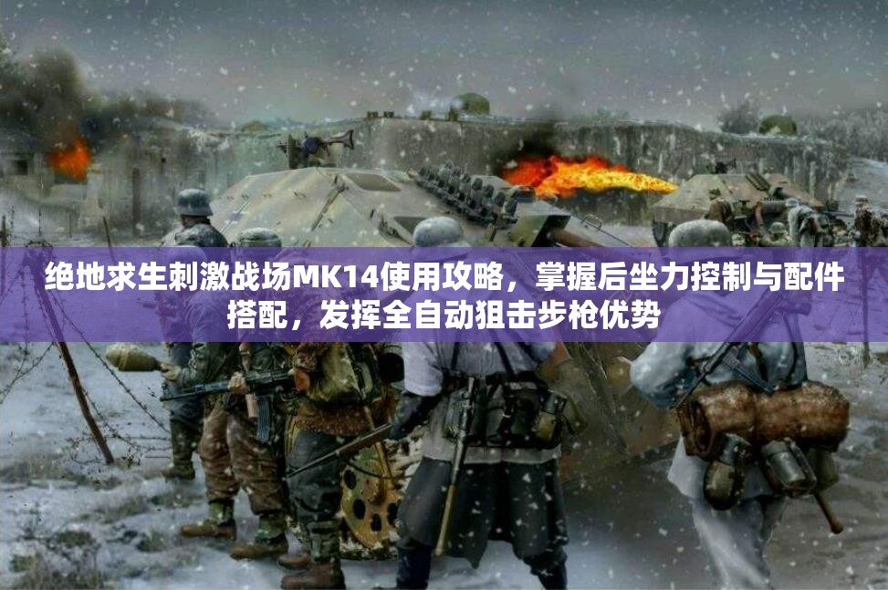 绝地求生刺激战场MK14使用攻略，掌握后坐力控制与配件搭配，发挥全自动狙击步枪优势