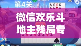 微信欢乐斗地主残局专家第5关挑战，智勇双全策略，助你轻松破解难关