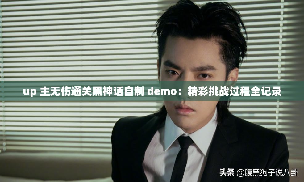 up 主无伤通关黑神话自制 demo：精彩挑战过程全记录