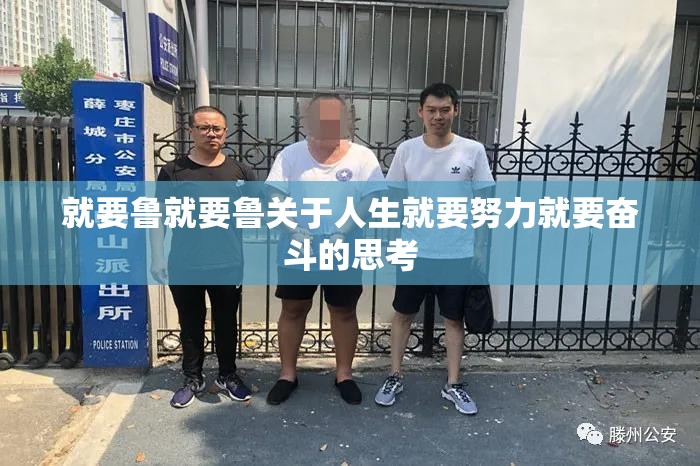 就要鲁就要鲁关于人生就要努力就要奋斗的思考