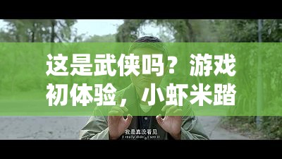 这是武侠吗？游戏初体验，小虾米踏上武侠世界的奇妙之旅