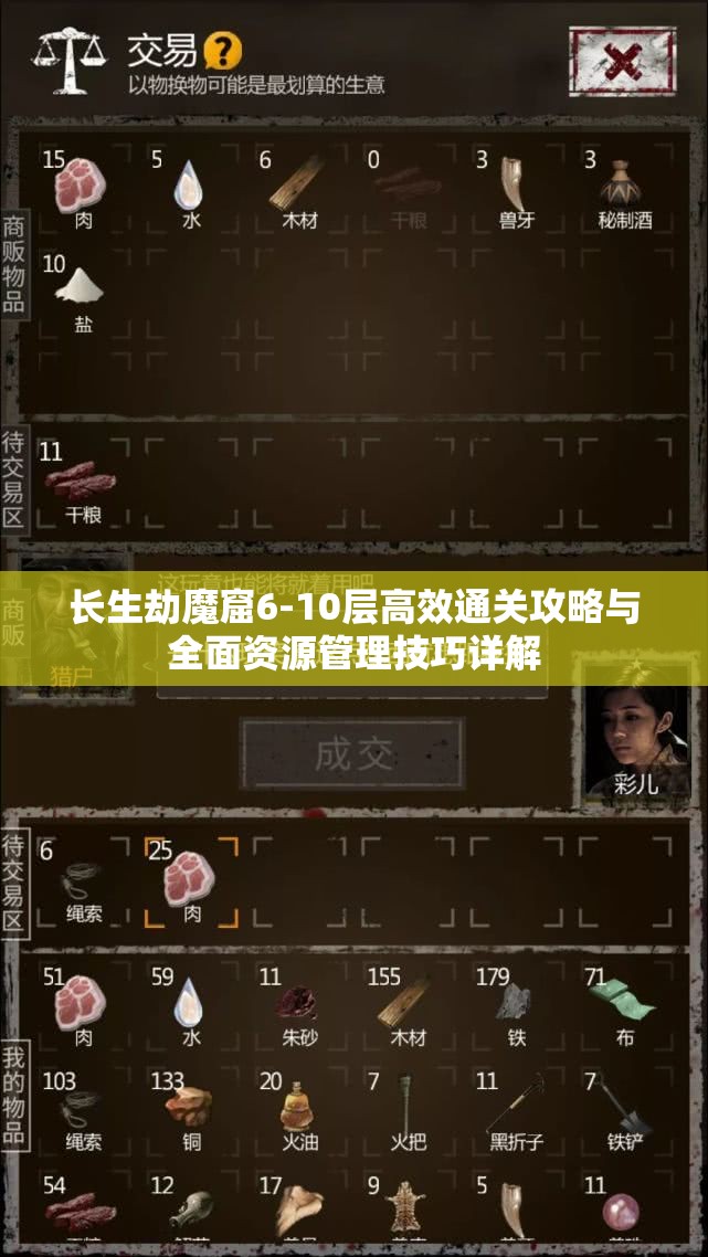 长生劫魔窟6-10层高效通关攻略与全面资源管理技巧详解