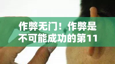 作弊无门！作弊是不可能成功的第11关图文通关攻略深度剖析