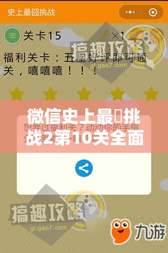 微信史上最囧挑战2第10关全面攻略解析，技巧揭秘与价值实现最大化策略