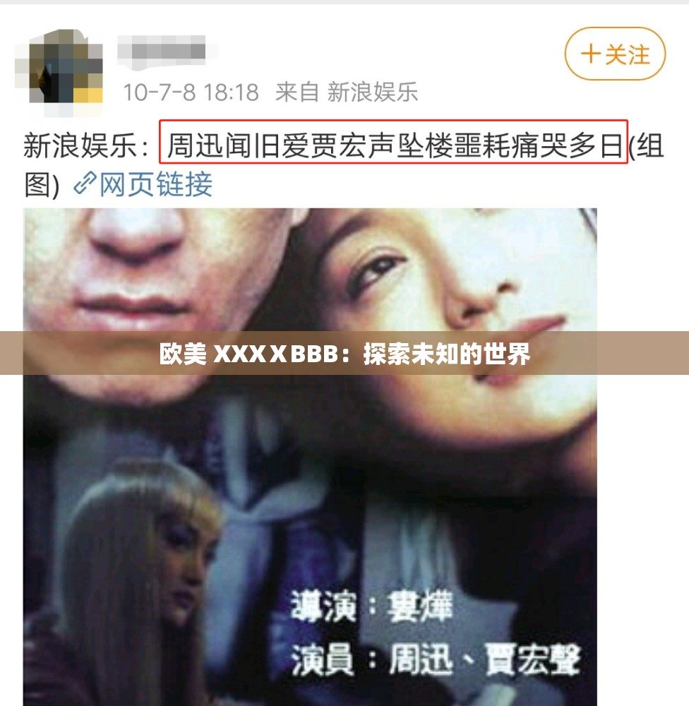 欧美 XXXⅩBBB：探索未知的世界