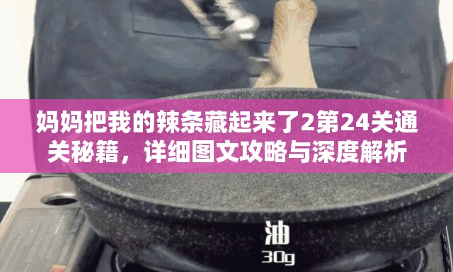 妈妈把我的辣条藏起来了2第24关通关秘籍，详细图文攻略与深度解析