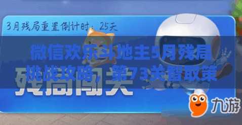 微信欢乐斗地主5月残局挑战攻略，第73关智取策略，助你轻松破解赢得胜利