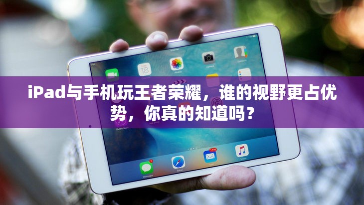 iPad与手机玩王者荣耀，谁的视野更占优势，你真的知道吗？