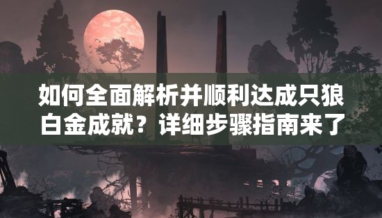 如何全面解析并顺利达成只狼白金成就？详细步骤指南来了！