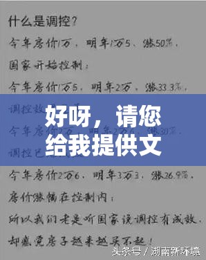 好呀，请您给我提供文调 m 可以说什么的相关具体内容，我来生成