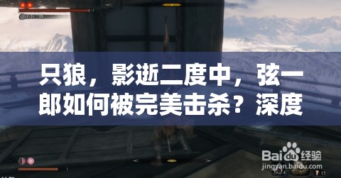 只狼，影逝二度中，弦一郎如何被完美击杀？深度解析揭秘悬念！