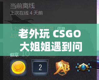 老外玩 CSGO 大姐姐遇到问题怎么解决？这里有全面的应对方法