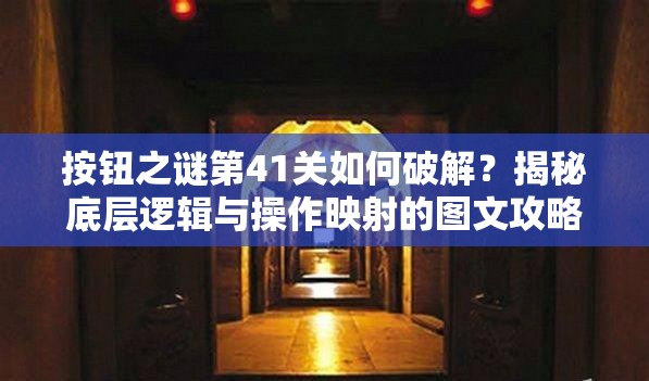 按钮之谜第41关如何破解？揭秘底层逻辑与操作映射的图文攻略