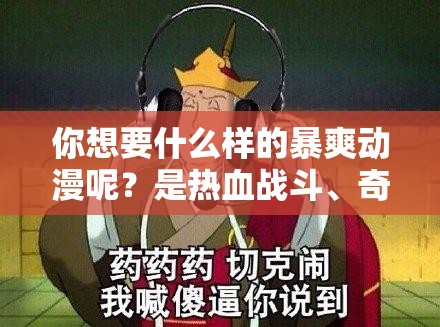 你想要什么样的暴爽动漫呢？是热血战斗、奇幻冒险、还是搞笑日常？