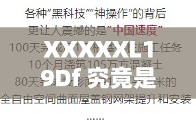 XXXXXL19Df 究竟是什么？为何它能引发广泛关注与讨论？