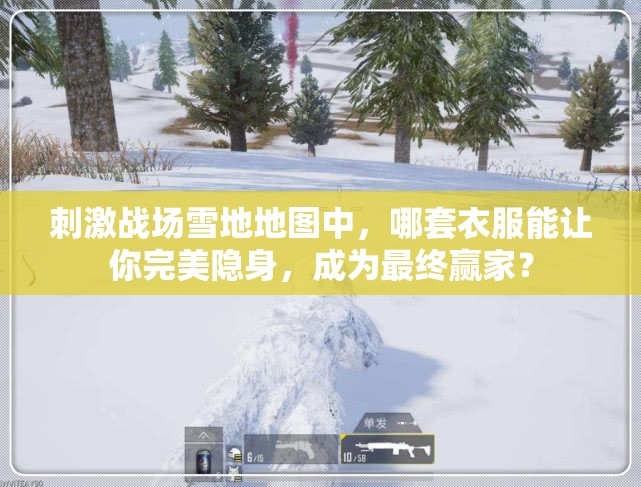 刺激战场雪地地图中，哪套衣服能让你完美隐身，成为最终赢家？