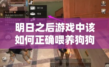 明日之后游戏中该如何正确喂养狗狗？深度技巧与全面喂养攻略揭秘！